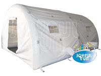 White Big Airtight Arch Dome Inflatable Camp Tent