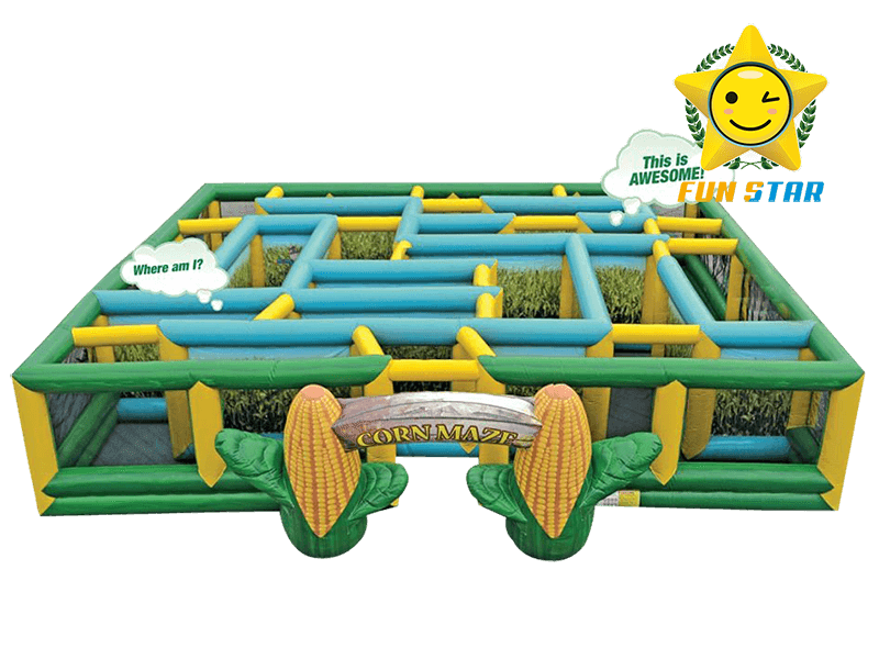 Good Quality Inflatable Corn Maze