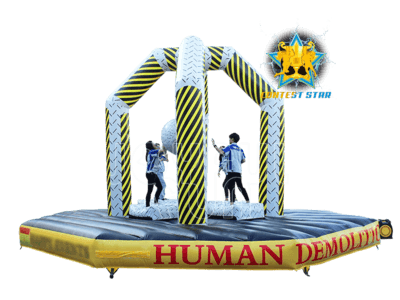 High Quality Human Demolition Zone Inflatable Wrecking Ball Game