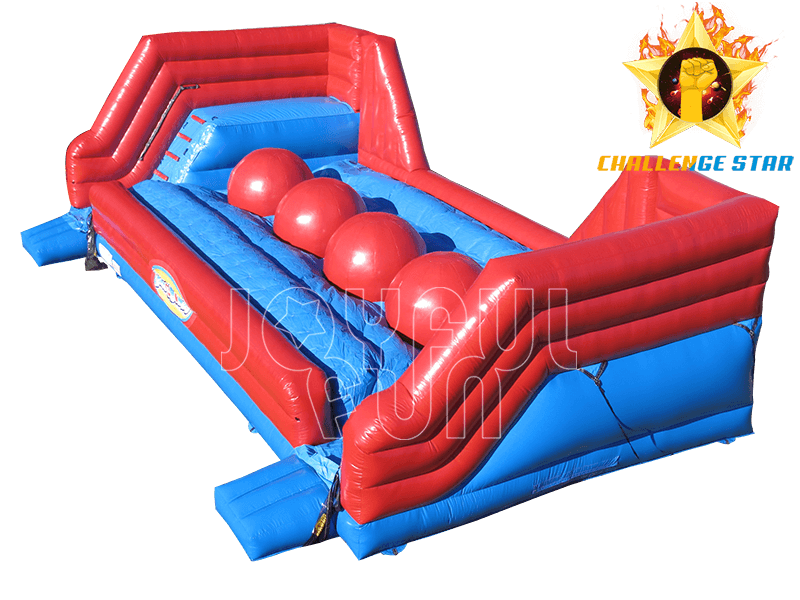 Inflatable Air Pad Ball Leap Sports Interactive Tumble Alley